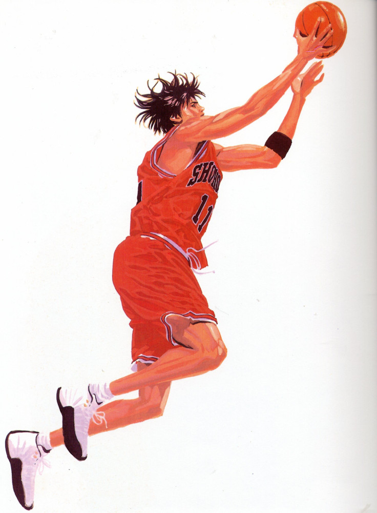 (流川枫)论单打与单防的能力,流川确实不如泽北,甚至有可能永远都追不