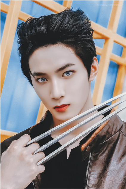 时代少年团刘耀文cos金刚狼狼崽长大了