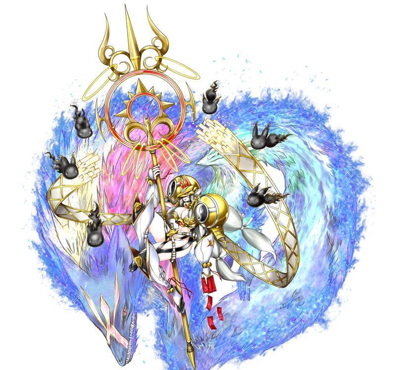 数码宝贝当主角团获得x抗体沙古牙兽豪放红莲骑士兽超帅