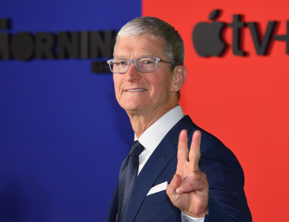 最强打工人库克获得高额年终奖接近8亿人民币