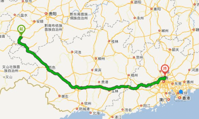 广东至云南迎来一条高速全长1825公里经过你的家乡吗