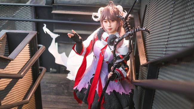 明日方舟可爱小绵羊艾雅法拉cosplay