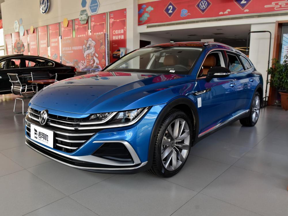 大众最美车型他来了运动外观猎装版本实拍一汽大众cc