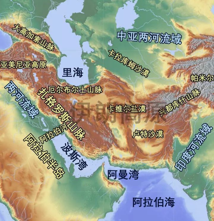 今天伊朗敢于和其他国家叫板,因为他知道自己就是放大版的阿富汗,中亚