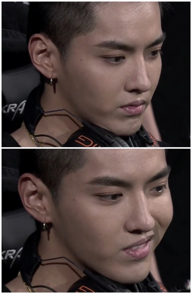 没这么近距离看过吴亦凡吧连嘴上死皮都看得清你看他像31岁