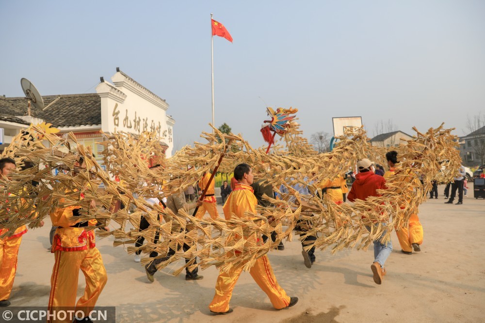 衡阳稻草龙图片