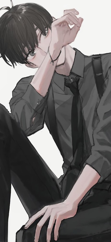 可狼可奶的动漫男主壁纸