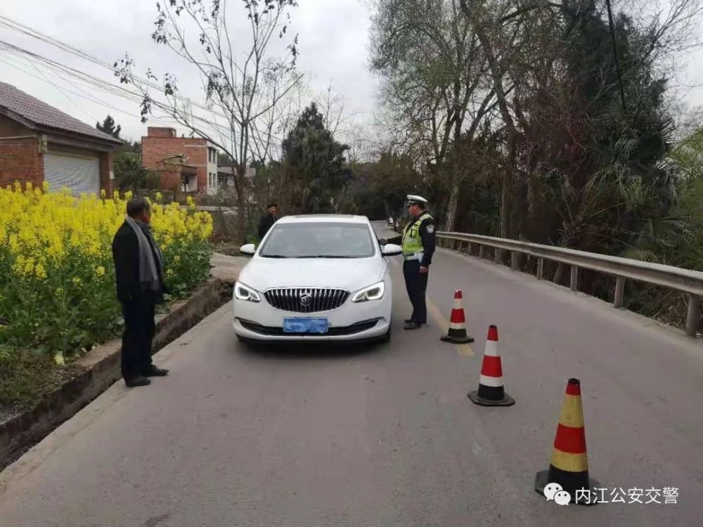 农村地区不是"盲区|内江交警持续开展农村道路交通违法整治