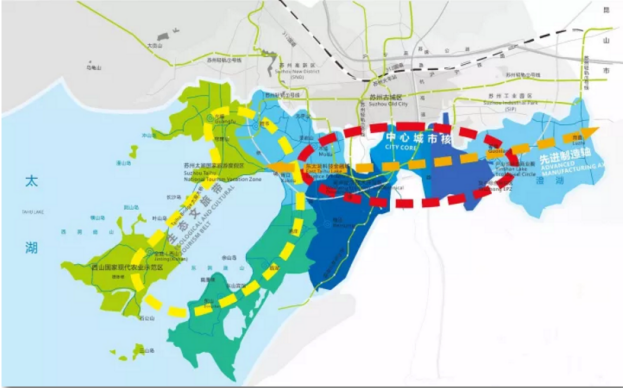 產業規劃|太湖新城領銜,吳中區產業規劃圖覽!