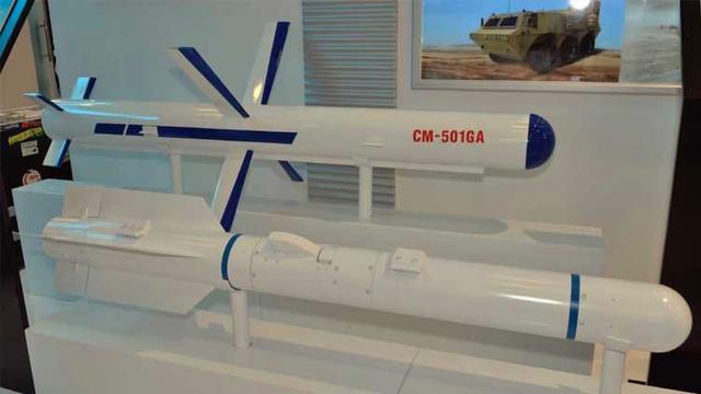 CM-501GA导弹垂发系统：亮相阿布扎比防务展，引发了轰动效应_腾讯新闻