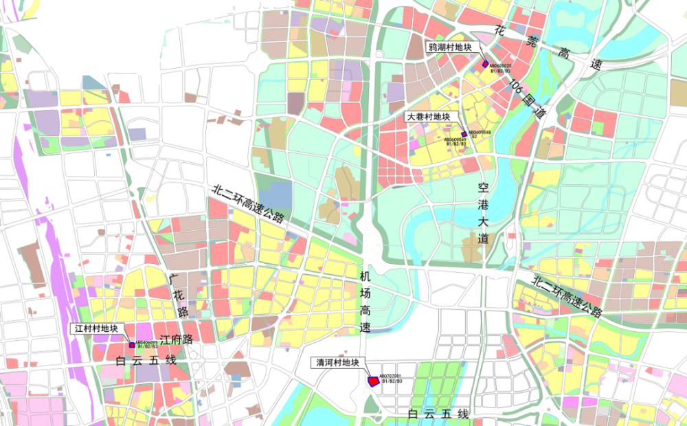 白云第三批重大项目留用地规划获批快来看看都有哪些村