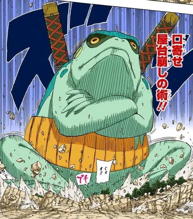 火影忍者的蛤蟆是不是越小越厉害呢