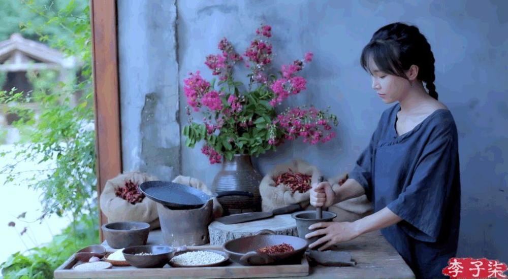 李子柒美食文化图片