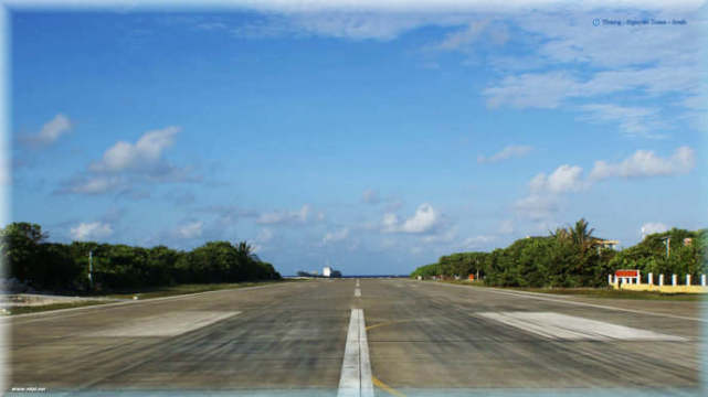 越占南威岛机场