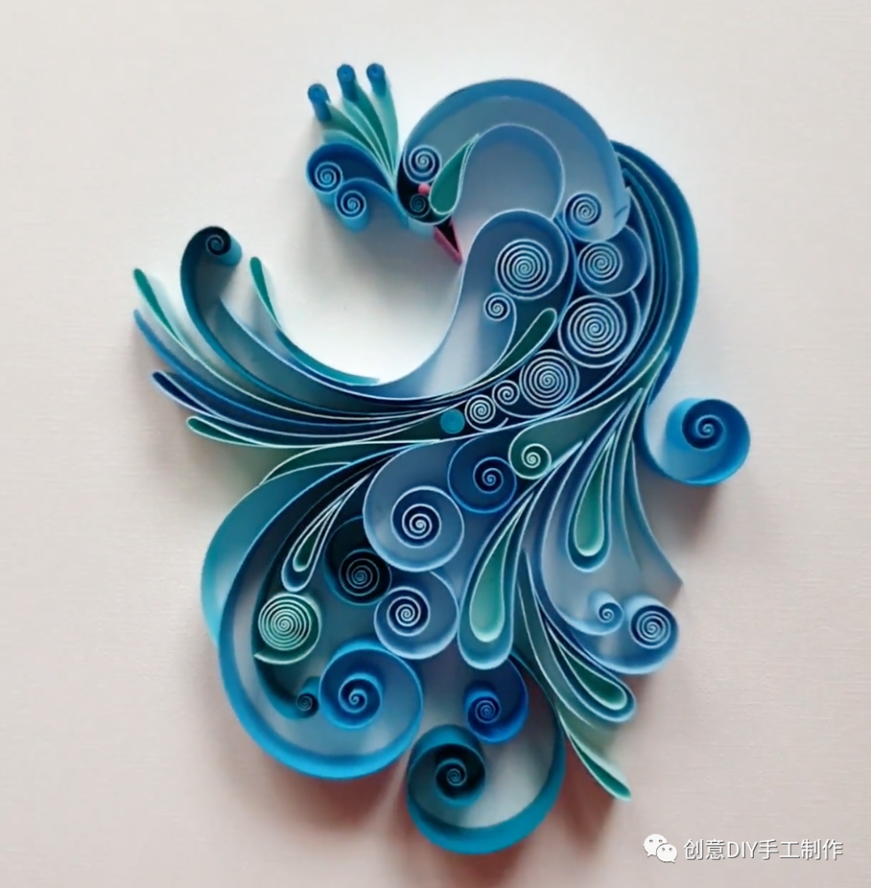 春意满满衍纸手工制作教程