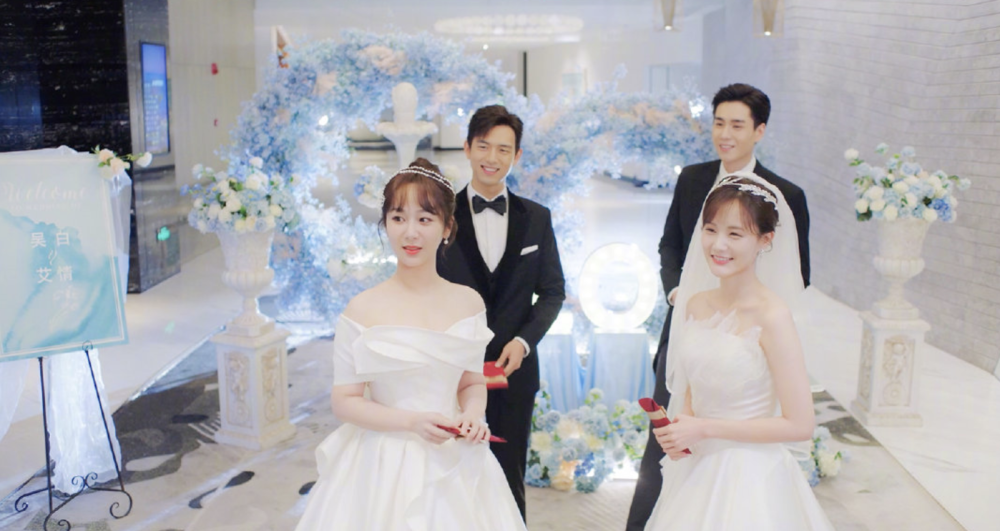 童颜夫妇举办婚礼,两人甜蜜接吻,杨紫却因身材臃肿被调侃是奉子成婚