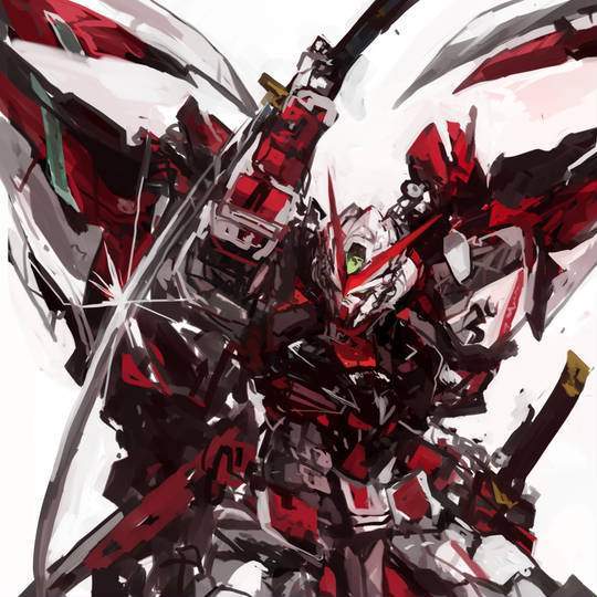 高达seed世界的集大成之机体异端高达红色机改