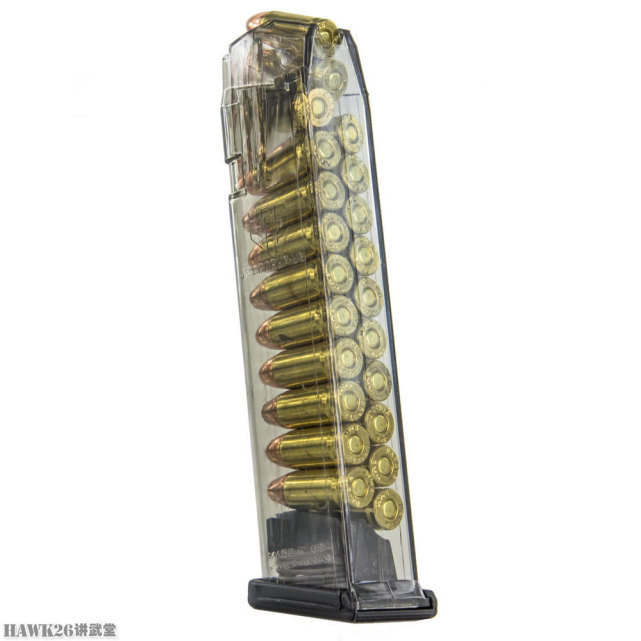 精英战术系统公司新款全透明弹匣格洛克手枪首选已成为炫富工具
