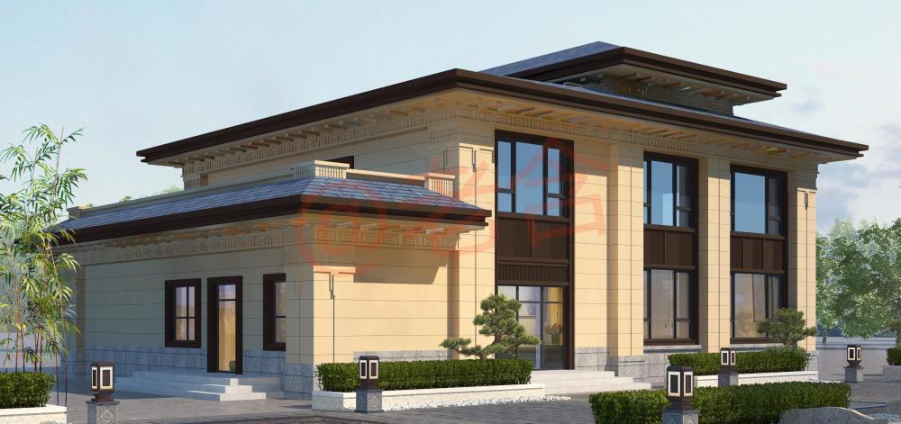 农村自建房二层别墅 耳房,设计大气美观,实用性高,造价20万_腾讯新闻