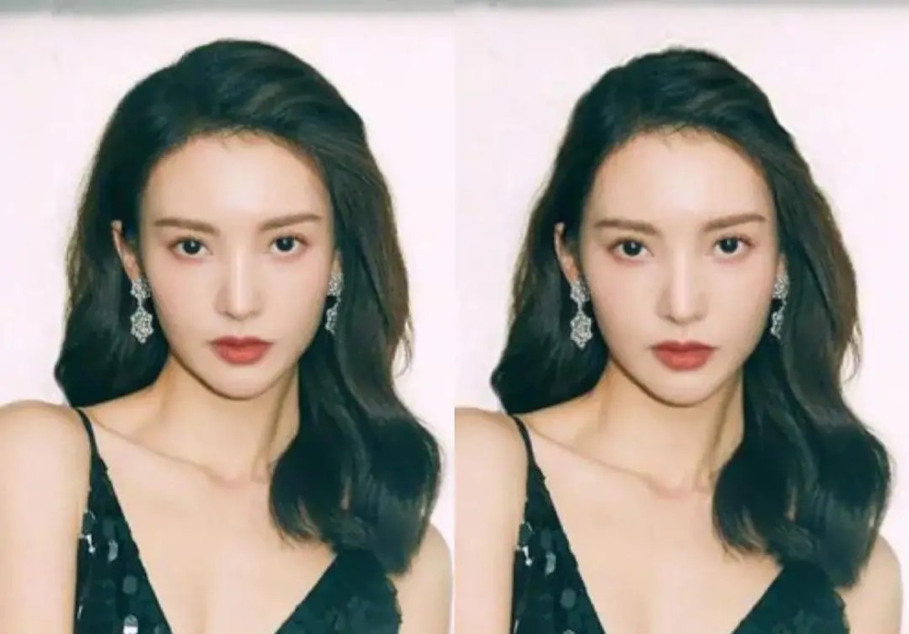 而低颅顶时,头发对脸部并没有任何修饰作用,反而会将脸部的轮廓,五官