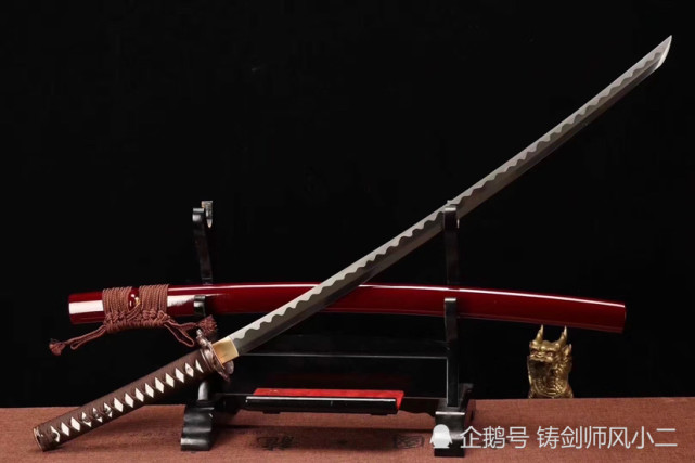 影视浪客剑心逆刃版武士刀,26寸基础仕上研一绯村剑心