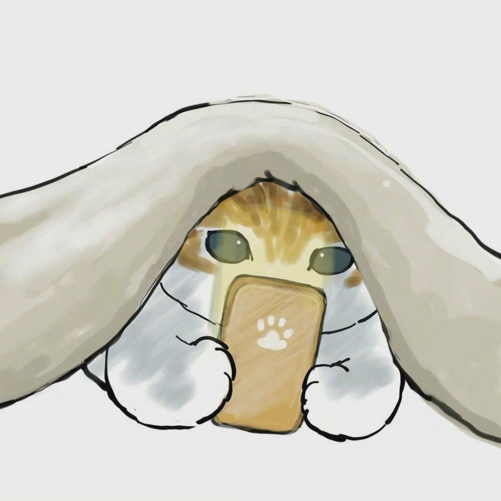 猫猫头像电脑猫和手机猫的日常第一期