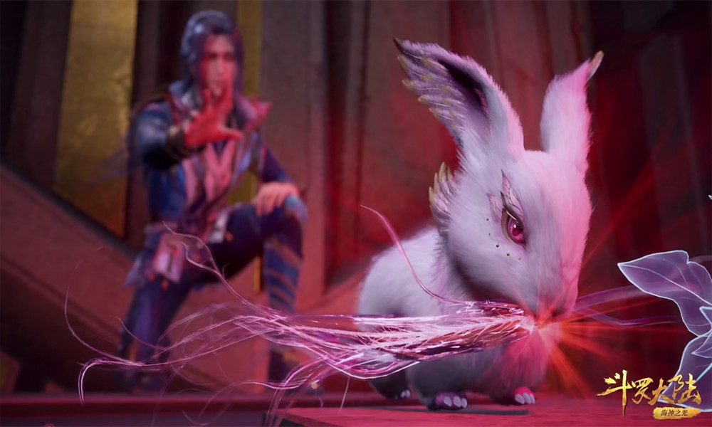 斗罗145集小舞高清兔子细节曝光近距离看耳朵像翅膀还很萌