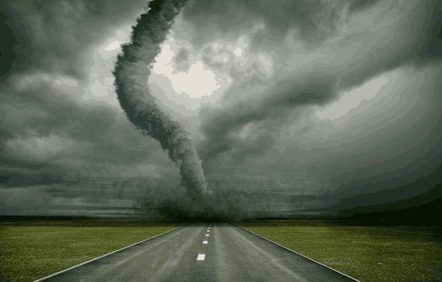 心理测试:4道龙卷风,哪道破坏力最强?秒测你今生会难逃什么劫