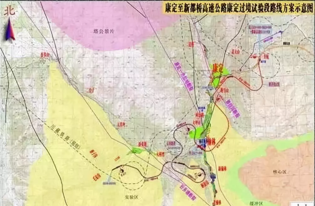 重大进展g4218线康定至新都桥段高速公路项目正式获批附设计路线