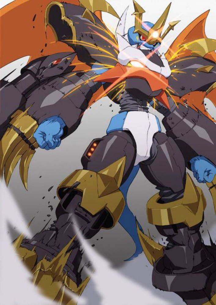 数码宝贝第二部黑暗战斗暴龙兽令人印象深刻装甲进化有点可惜