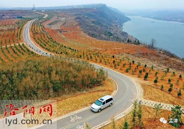 沿黄公路孟津白鹤段图片