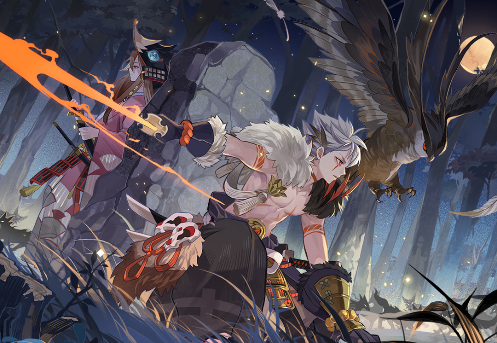 他在目前环境中虽然很火热,可与千姬一样对于鬼童丸没有一点办法.