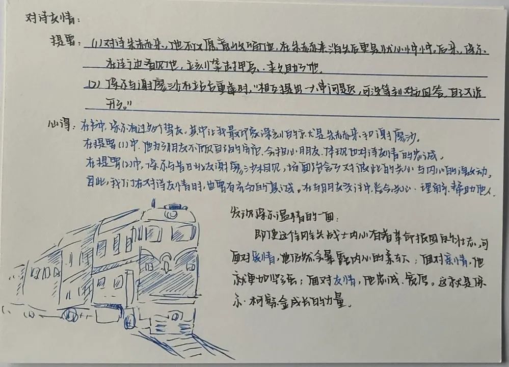 梳理保爾的成長史2書寫閱讀感悟1容內在書上圈點勾畫05思維導圖式梳理