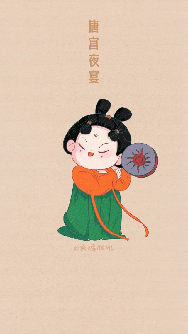 头像|唐宫夜宴小姐姐头像 壁纸