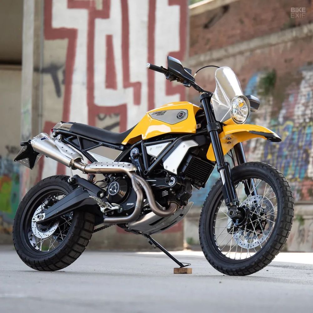 改装分享杜卡迪攀爬者1100_腾讯新闻