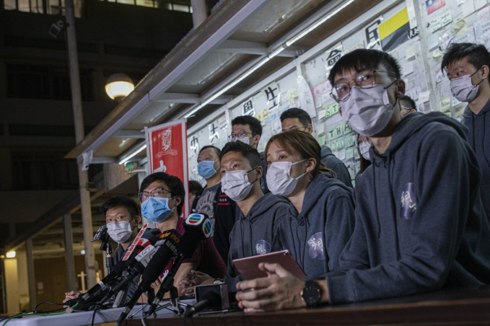 港中大學生會候任內閣認慫了我們不能高興太早丨香港一日