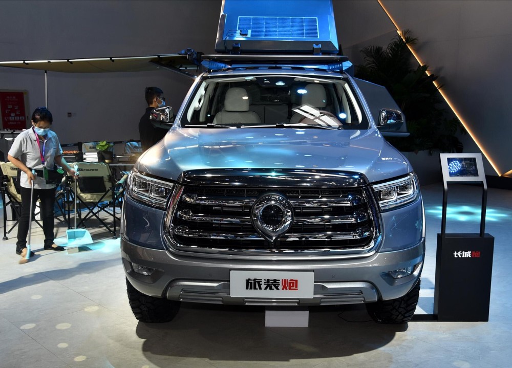 旅居长城炮亮相20t动力四驱实用大空间自驾游最给力