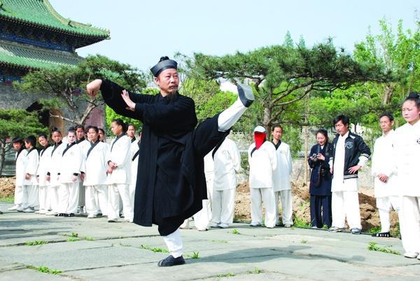 他是武当掌门人功夫非常牛首长看后太极拳很好大家都要学