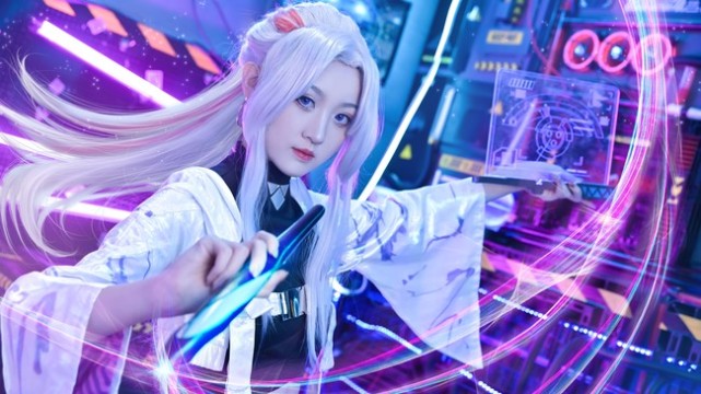 王者榮耀上官婉兒天狼繪夢者cosplay