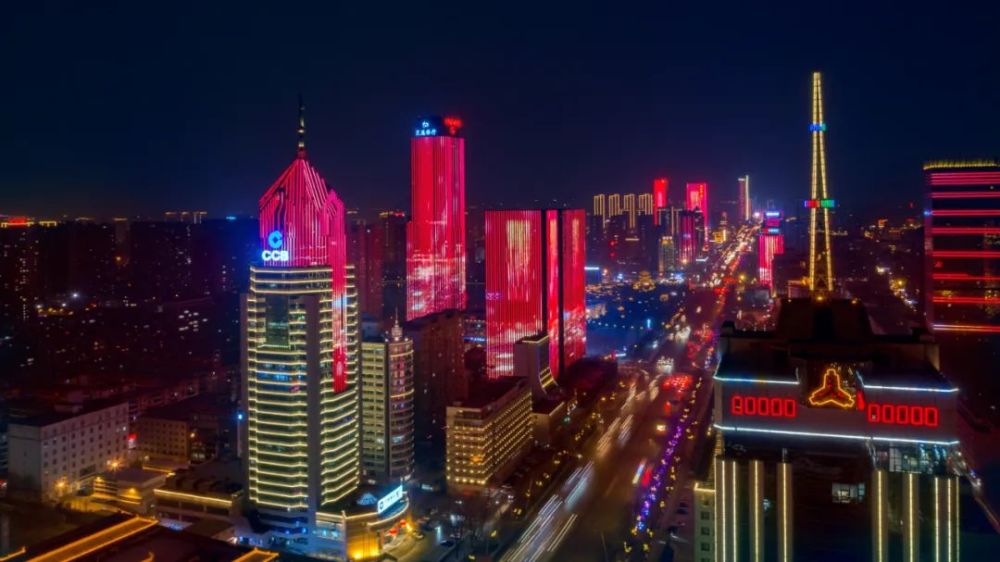 这个春节,太原的街景美到可以当屏保!