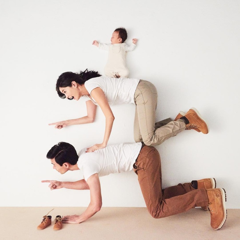 主持人谢怡芬和男模老公二胎得子夫妻俩公开新生儿萌照开心报喜