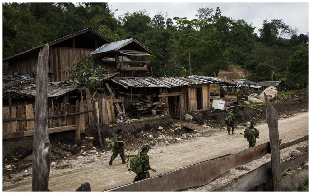 老照片缅甸克钦邦独立军缅甸最大的民族自治武装之一