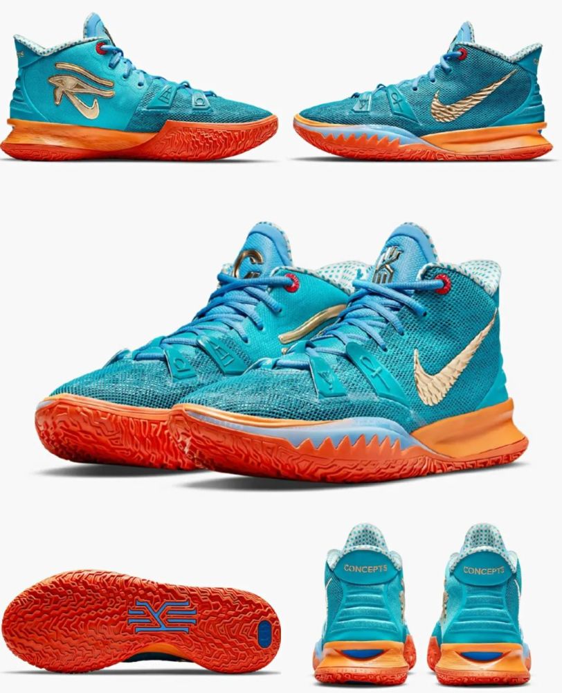 帅爆了欧文7xconcepts首次曝光又是神秘埃及主题