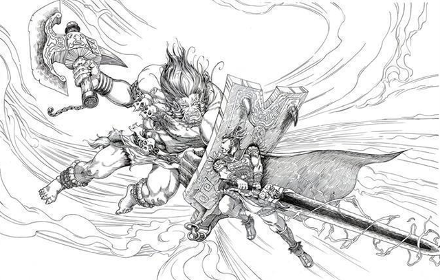 九天玄女深谙军事韬略, 曾授黄帝兵信神符, 助黄帝战败蚩尤.