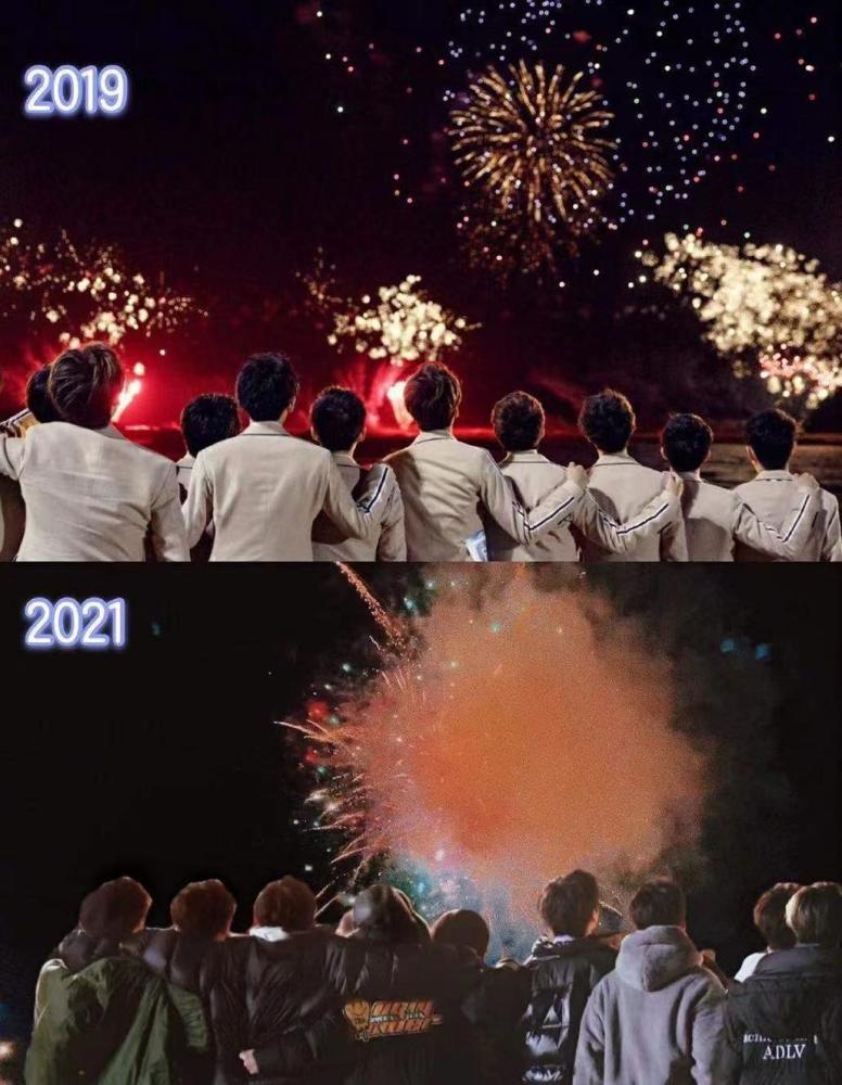 r1se重回星光岛看烟花颜色有团魂毕业倒计时一百天