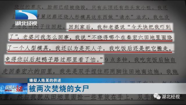 湖北监利女子被害尸体遭二次焚烧67焚尸人被捕杀人真凶却另有其人