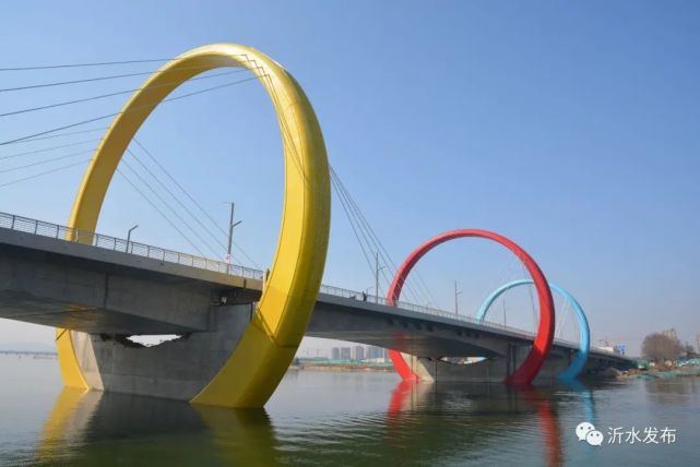 摆个最cool的姿势 一起感受 沂水沂河三桥旅游区总投资1.