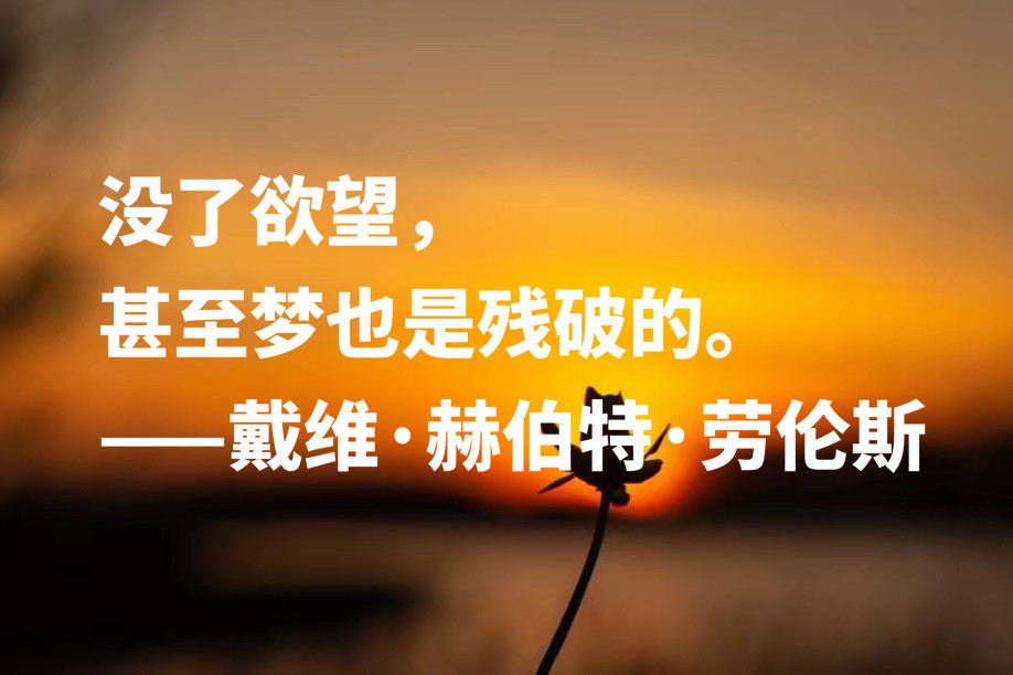 英国著名小说家与诗人 拜伦 劳伦斯十句格言 句句直击人类内心 腾讯新闻