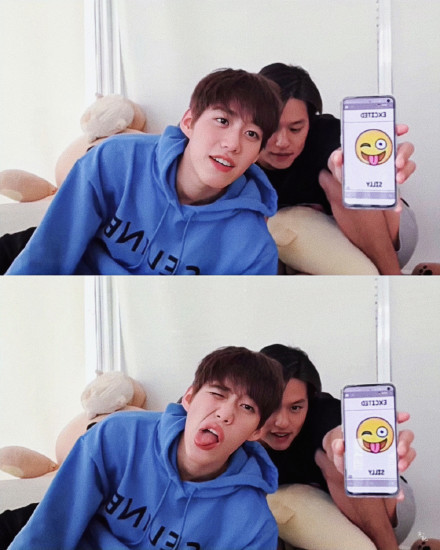 泰国bkpp合体直播拨头发互动太甜英文流利很学霸透露新剧进度