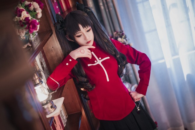 fatestaynight远坂凛cosplay